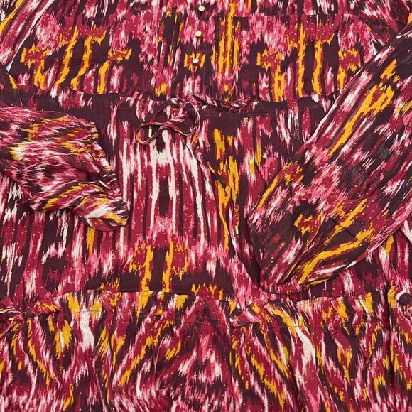 House of Harlow 1960 REVOLVE NWT long sleeve boho mini dress size 8 - Picture 14 of 16